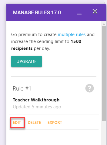 edit rule 